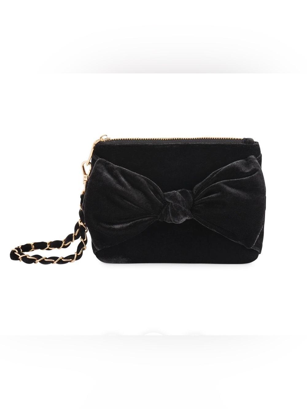 Shiraleah Bea Bow Wristlet in Black NWT